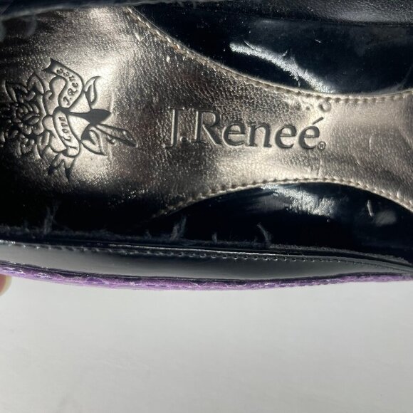 J.Reneé Women's Kipp Multi Color Pump Vintage Event Occasion Party Event Sz 9.5M - Picture 9 of 11